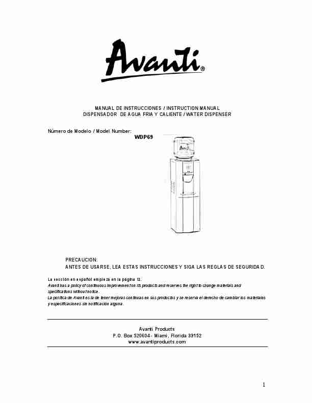 Avanti Water Dispenser WDP69-page_pdf